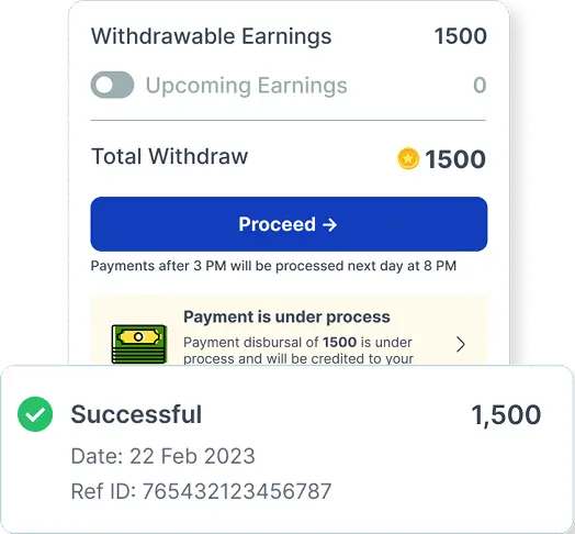 Payment and Completion